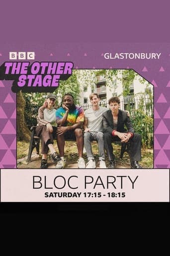 Bloc Party: Glastonbury 2024 Poster