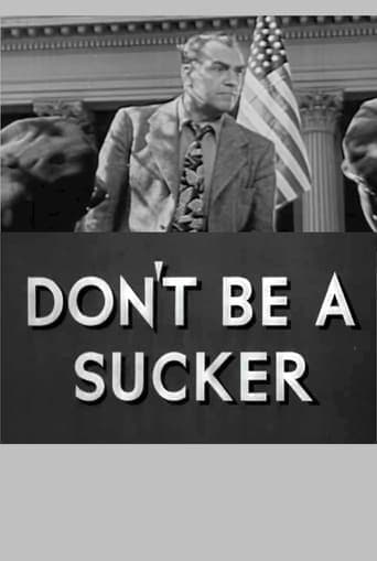 Don't Be a Sucker! Poster