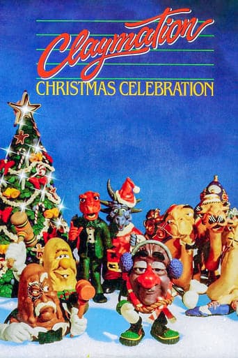 Claymation Christmas Celebration Poster