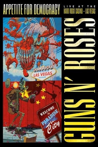 Guns N' Roses: Appetite for Democracy – Live at the Hard Rock Casino, Las Vegas Poster