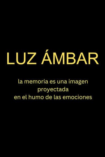 Luz ámbar Poster