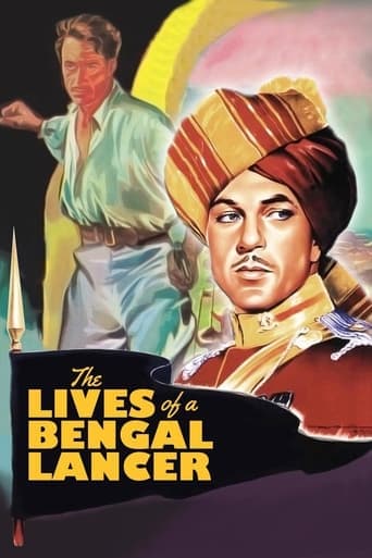 The Lives of a Bengal Lancer Poster