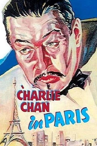 Charlie Chan in Paris Poster