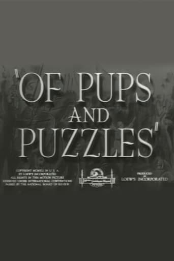 Of Pups and Puzzles Poster