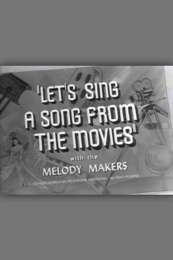 Let's Sing a Song from the Movies Poster