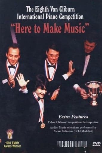 Eighth Van Cliburn International Piano Competition: Here to Make Music Poster