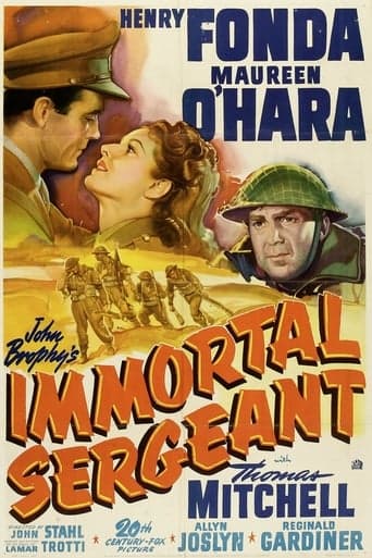 Immortal Sergeant Poster