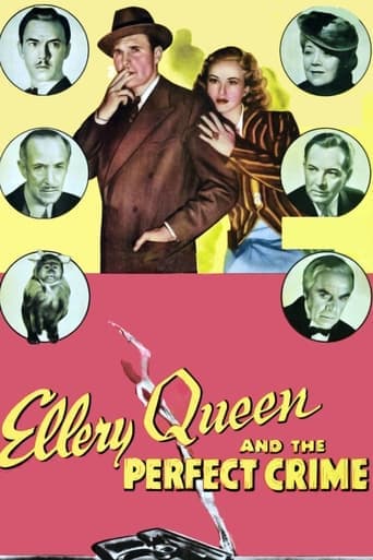 Ellery Queen and the Perfect Crime Poster