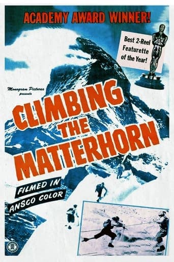 Climbing the Matterhorn Poster