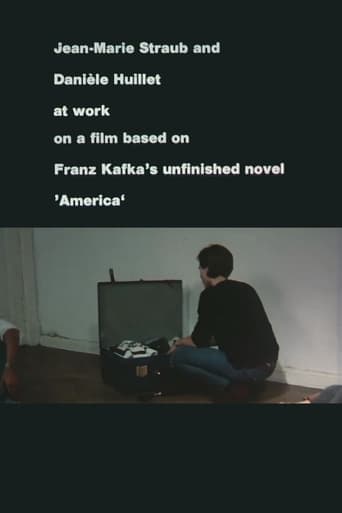 Jean-Marie Straub and Danièle Huillet at Work on a Film Based on Franz Kafka’s Amerika Poster