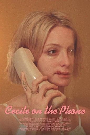 Cecile on the Phone Poster