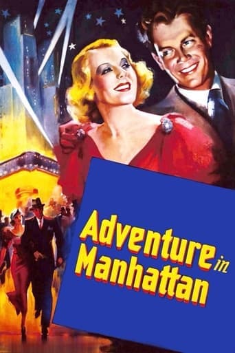 Adventure in Manhattan Poster