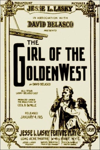 The Girl of the Golden West Poster