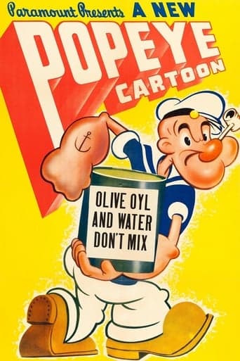 Olive Oyl and Water Don't Mix Poster