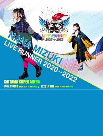 NANA MIZUKI LIVE RUNNER 2020 → 2022 Poster