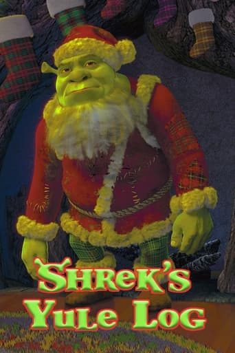 Shrek's Yule Log Poster