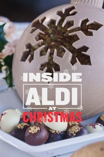 Inside Aldi at Christmas Poster