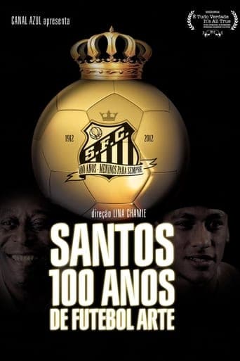 Santos, 100 Years of Playful Soccer Poster