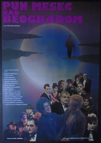 Full Moon Over Belgrade Poster