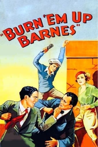 Burn 'Em Up Barnes Poster