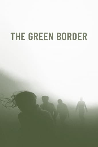 Green Border Poster