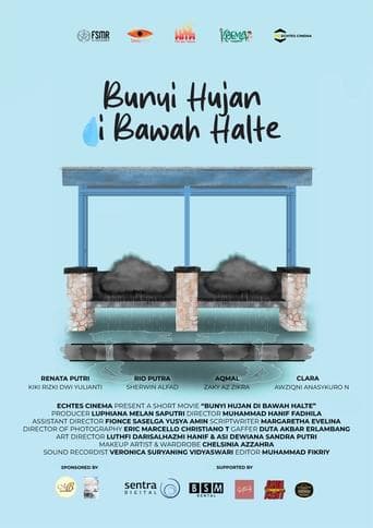 Bunyi Hujan di Bawah Halte Poster