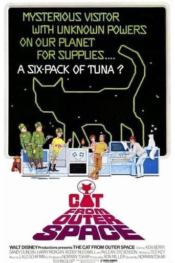 The Cat from Outer Space Poster