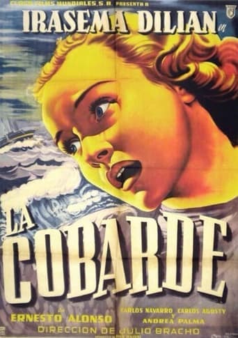 La cobarde Poster