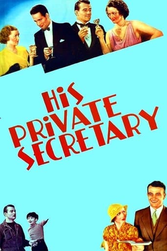 His Private Secretary Poster