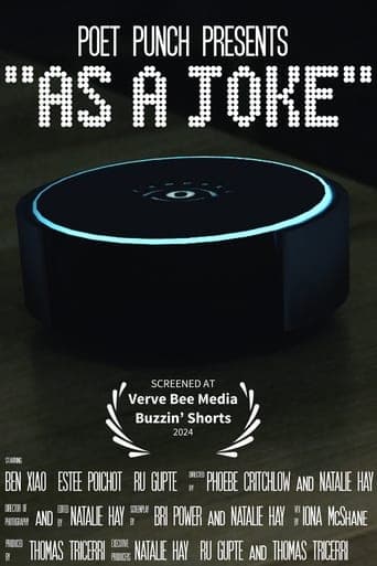 As A Joke Poster