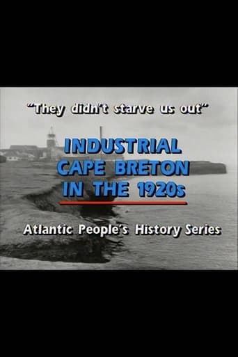 "They Didn't Starve Us Out": Industrial Cape Breton in the 1920s Poster