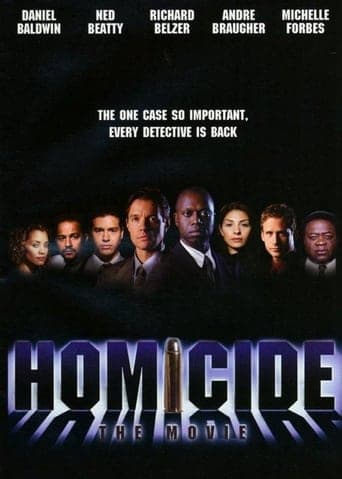 Homicide: The Movie Poster