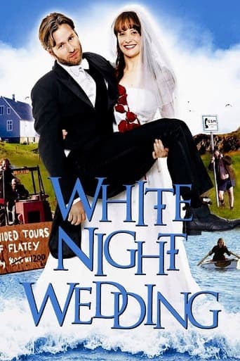 White Night Wedding Poster