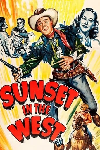 Sunset in the West Poster