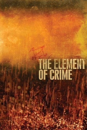 The Element of Crime Poster