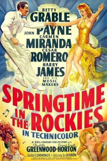 Springtime in the Rockies Poster