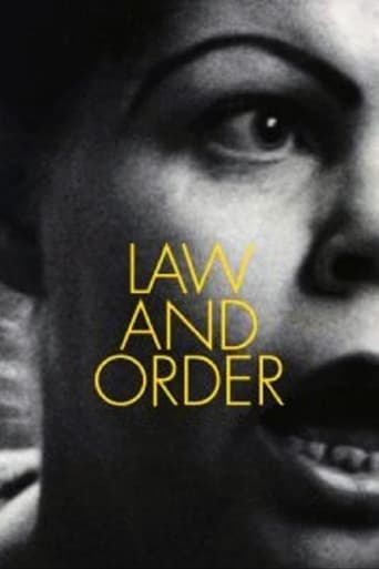 Law and Order Poster