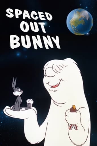 Spaced Out Bunny Poster