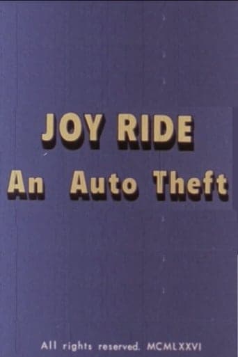 Joy Ride: An Auto Theft Poster