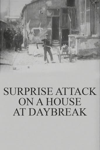 Surprise Attack on a House at Daybreak Poster