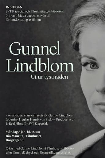 Gunnel Lindblom: ut ur tystnaden Poster