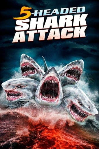 5-Headed Shark Attack Poster