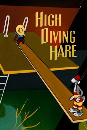 High Diving Hare Poster