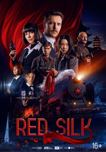 Red Silk Poster