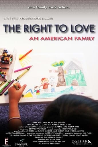 The Right to Love: An American Family Poster