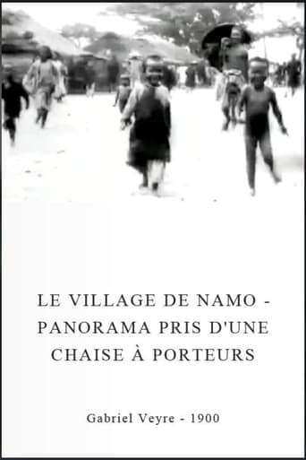 Le village de Namo - Panorama pris d'une chaise à porteurs Poster