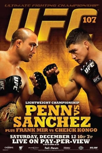 UFC 107: Penn vs. Sanchez Poster