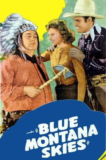 Blue Montana Skies Poster