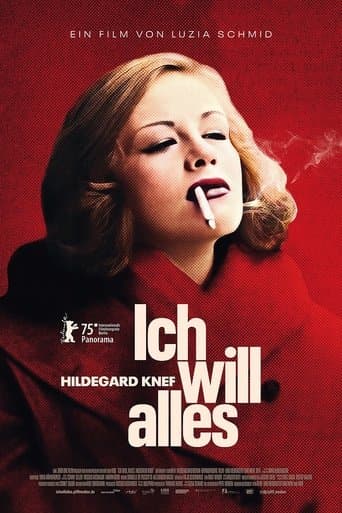 Ich will alles. Hildegard Knef Poster