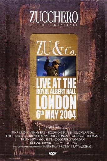 Zucchero | Zu and co.: Live at Royal Albert Hall Poster